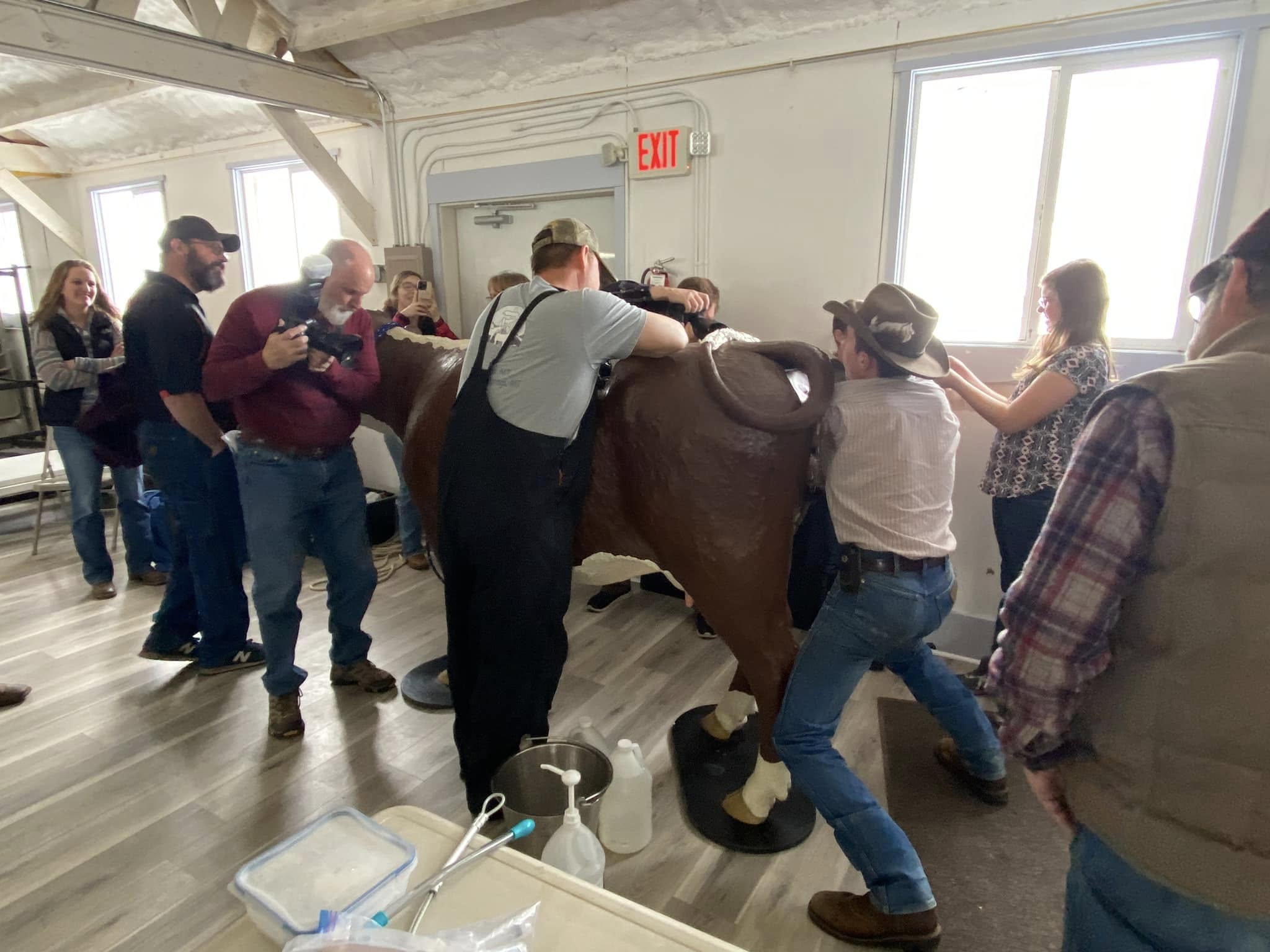 Sanders County Participants at the Night Check